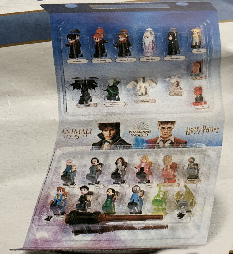 Harry Potter Wizzis Collezione Esselunga Personaggi della saga Harry Potter 