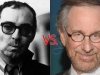 Jean-Luc Godard burns Steven Spielberg