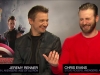 Chris Evan e Jeremy Renner | Avengers: Age of Ultron