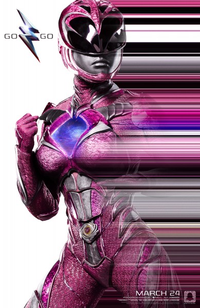 Power Rangers Gli Eroi Posano Con Convinzione Nei Nuovi Stilosi Character Poster 0426