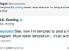 I Tweet di JK Rowling - Tentata...