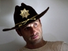 Andrew Lincoln in a sidelit moment, "The Walking Dead" June 15, 2011
