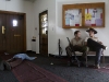 Jon Bernthal and Andrew Lincoln exhange between-scenes pleasantries, "The Walking Dead" June 15, 2011