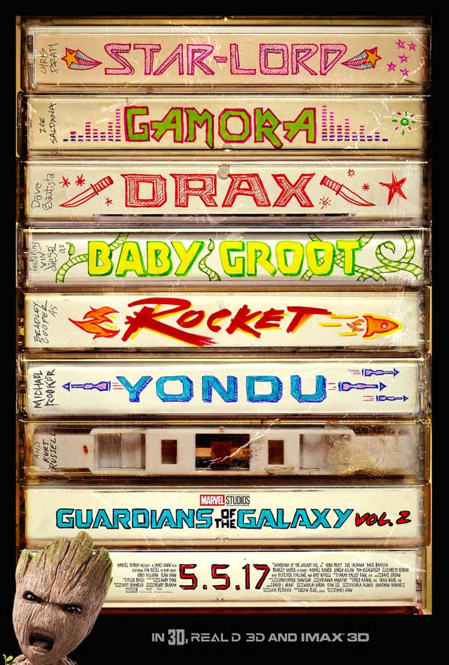 Guardiani della Galassia Vol. 2 Poster
