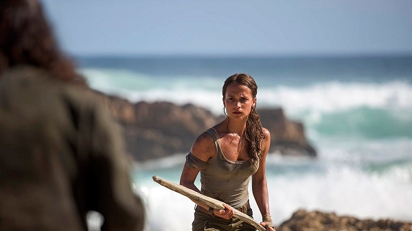 Alicia Vikander in Tomb Raider