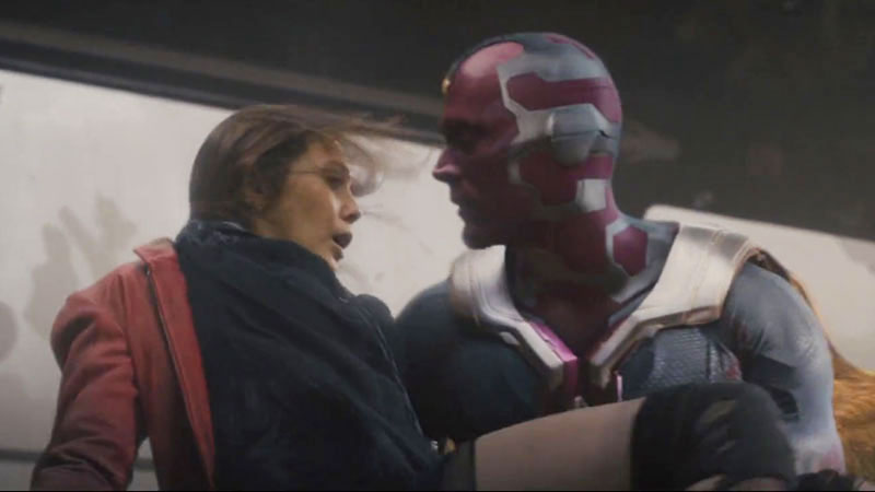 Avengers: Infinity War, i nuovi SPOILER dal set riguardano Visione e Scarlet Witch Scarlet Witch e Visione in Avengers: Age of Ultron