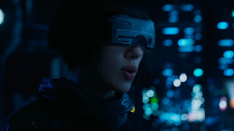 Scarlett Johansson in Ghost in the Shell