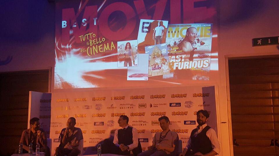 Napoli Comicon 2017: Zerocalcare, Recchioni e Bevilacqua parlano di cinema action al panel di Best Movie L'incontro organizzato da Best Movie al Napoli Comicon 2017