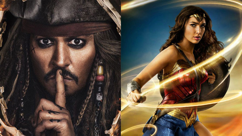 Box-Office Italia: Pirati dei Caraibi ancora in testa, Wonder Woman debutta al secondo posto Pirati dei Caraibi batte Wonder Woman al Box Office Italia