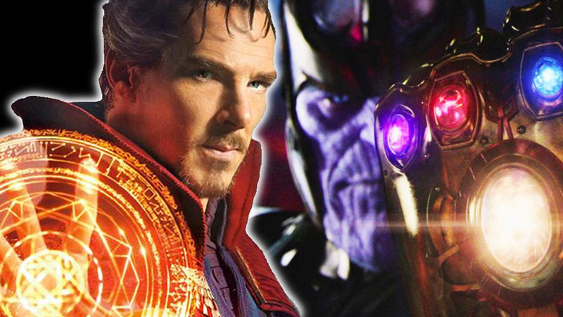 Benedict Cumberbatch sul set di Avengers: Infinity War