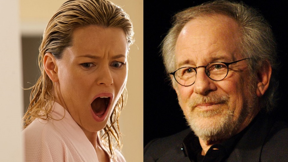 Elizabeth Banks chiede scusa a Steven Spielberg: «Mi dispiace, ho fatto un casino» Elizabeth Banks e Steven Spielberg