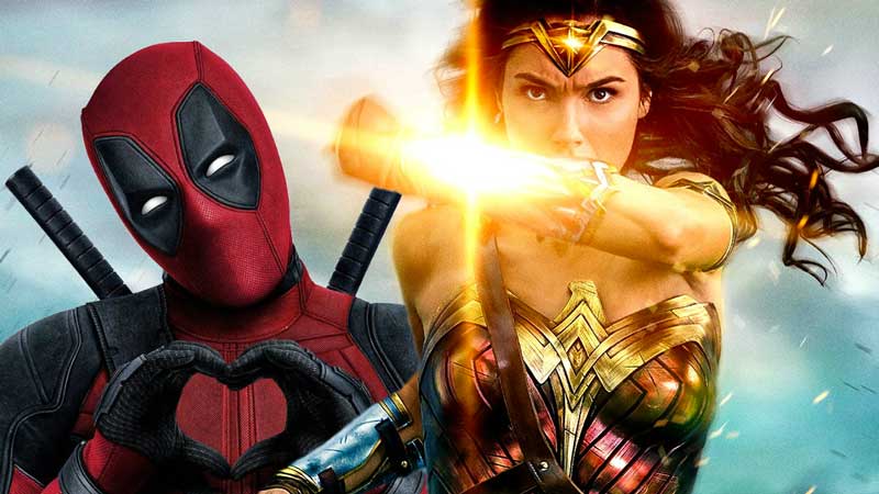 Deadpool si congratula con Wonder Woman in un modo tutto suo!