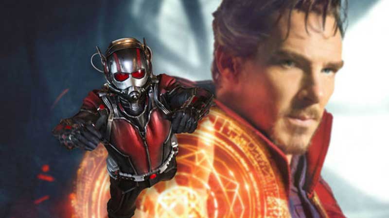 Avengers: Infinity War, Doctor Strange e Ant-Man insieme sul set! Ant-Man e Doctor Strange sul set di Avengers Infinity War