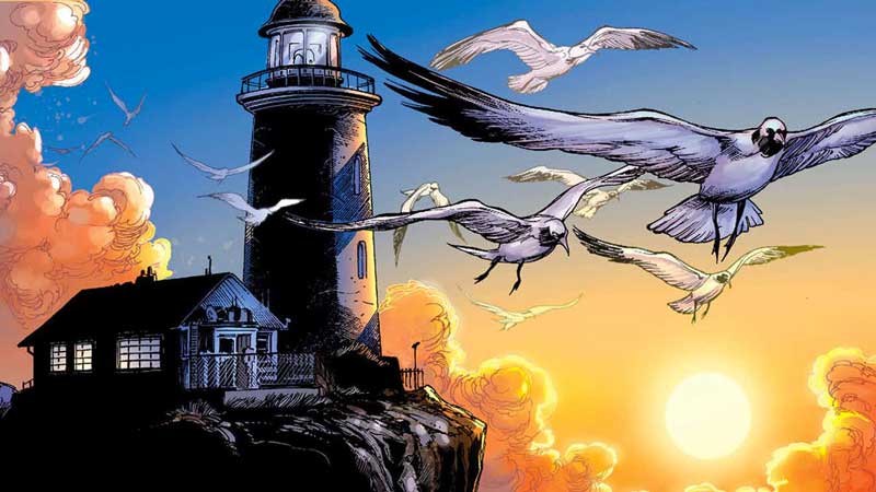 Aquaman, un video dal set mostra il faro di Amnesty Bay Il faro di Amnesty Bay sul set di Aquaman