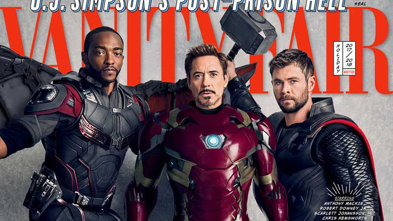 Avengers: Infinity War, i supereroi sulle cover di Vanity Fair Gli Avengers sulle cover di Vanity Fair