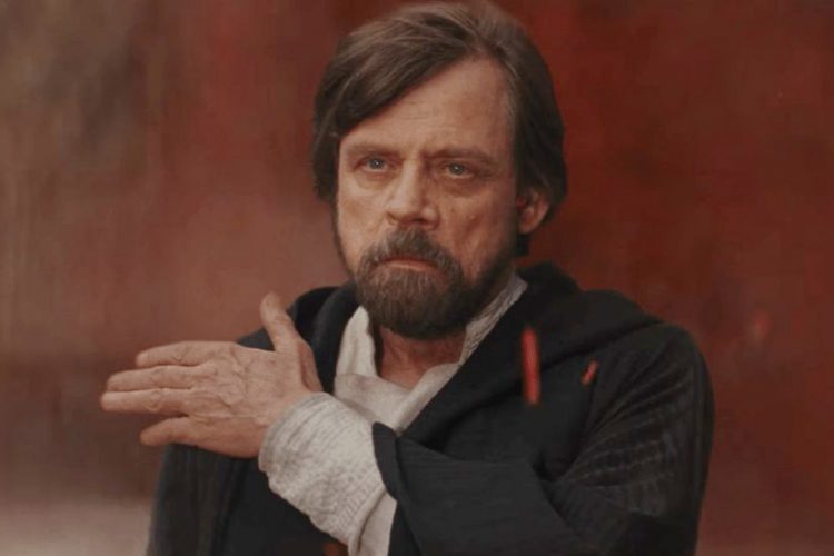 Mark Hamill in Star wars gli ultimi Jedi