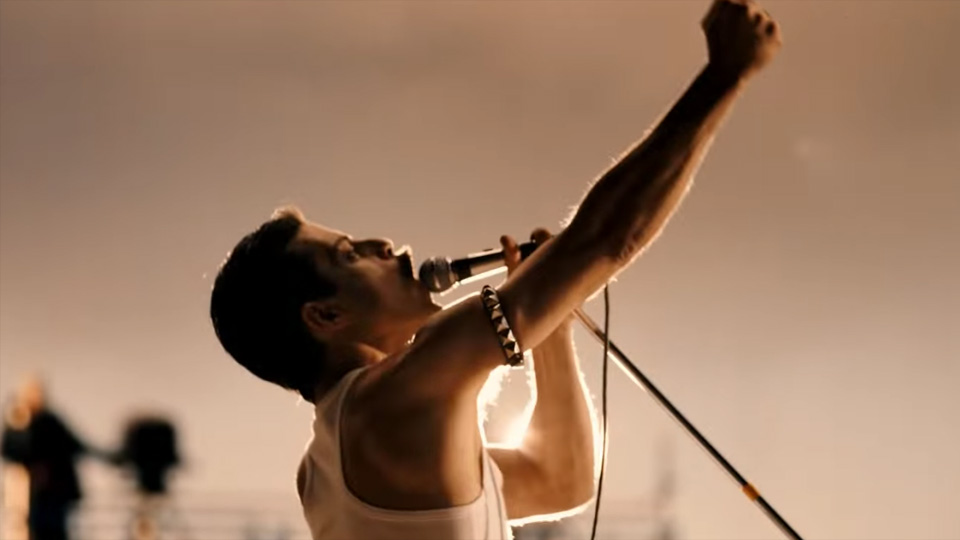 Rami Malek è Freddie Mercury in Bohemian Rhapsody