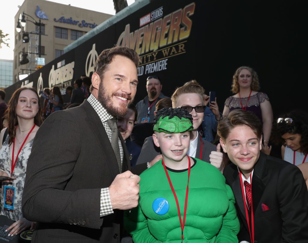 Chris Pratt Avengers Infinity War