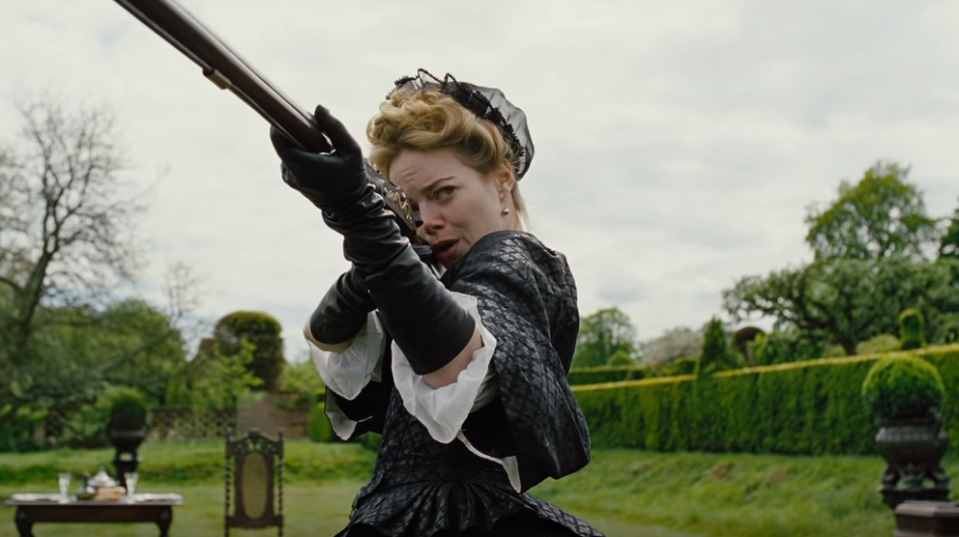 Emma Stone in The Favourite