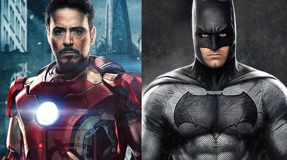 Batman e Iron Man, Avengers e Justice League