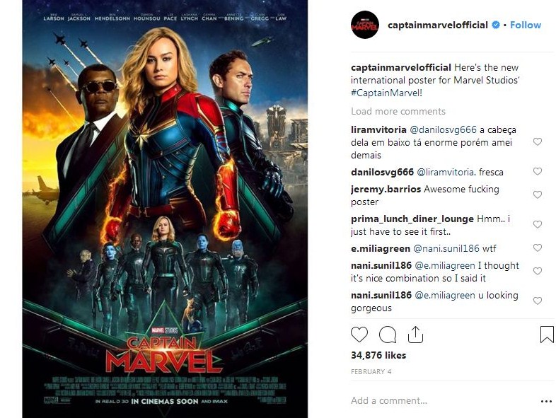 Captain Marvel cast