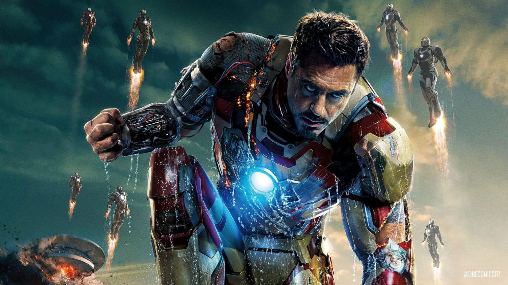 Robert Downey jr. in Iron Man