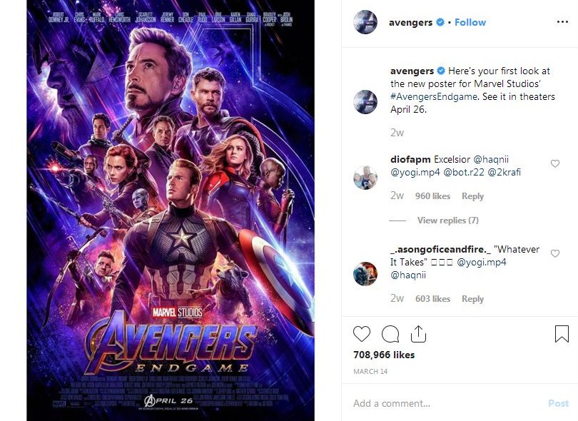 Perchè avengers esce prima in Italia