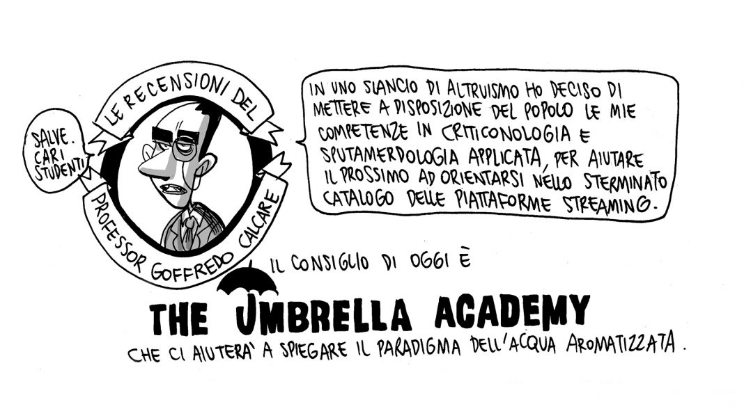 Torna Zerocalcare critico, la recensione della serie Tv The Umbrella Academy