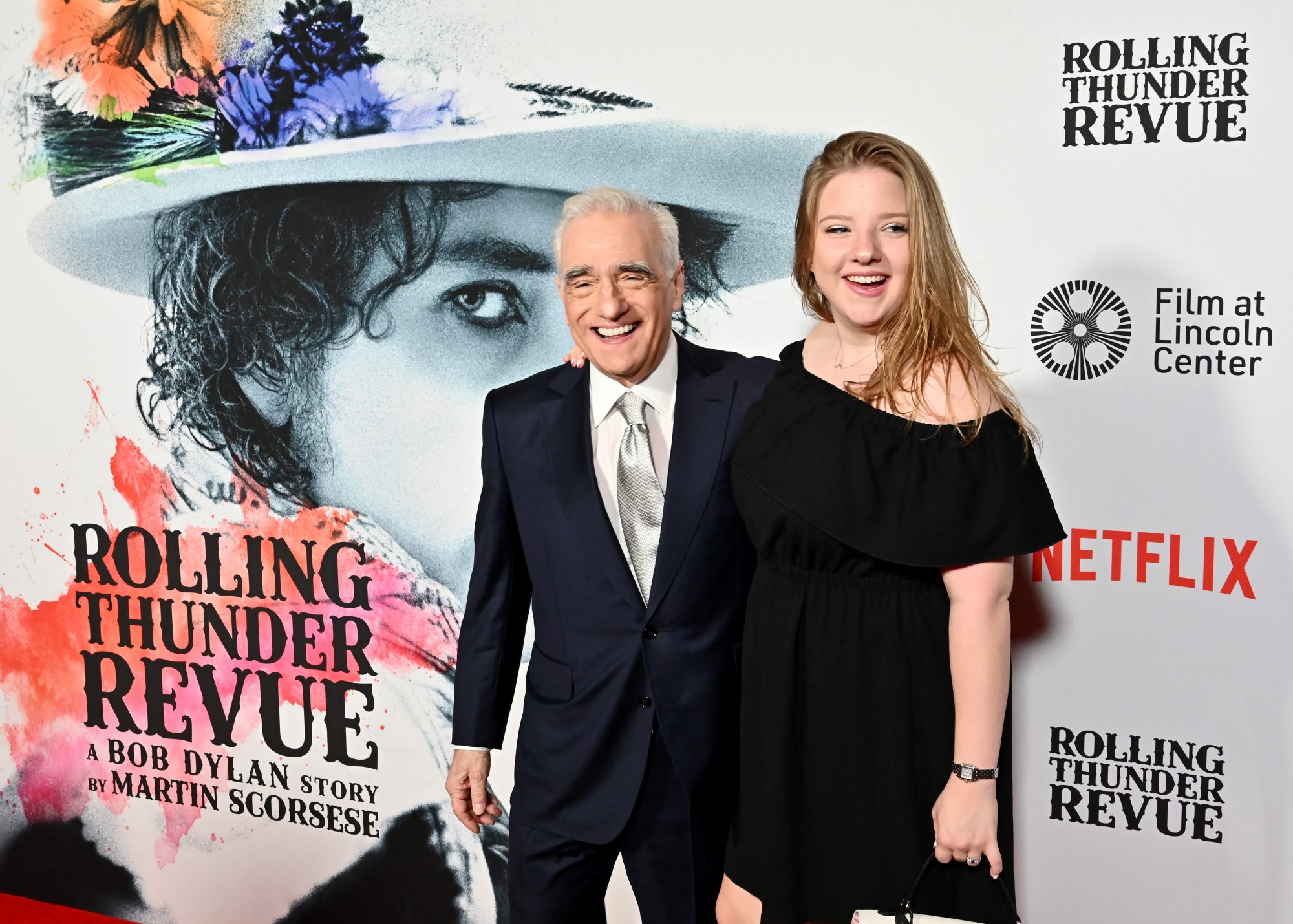 Martin Scorsese con la figlia Francesca