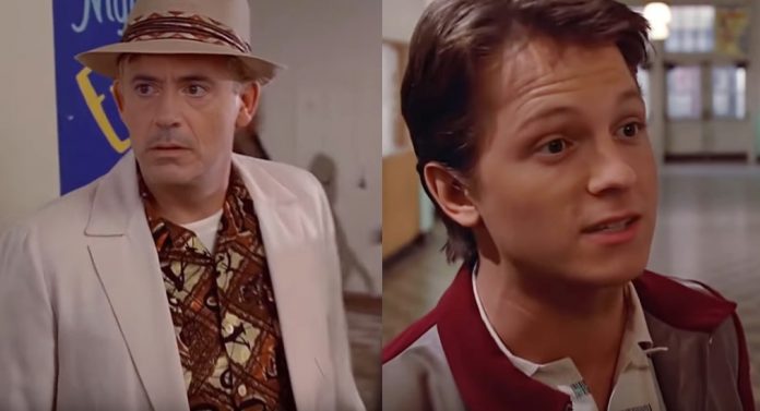 Ritorno al futuro: guardate lo sconvolgente video deepfake con Robert Downey Jr. e Tom Holland