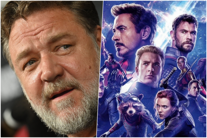 Russell Crowe entra nell’Universo Marvel! Ecco in quale film lo vedremo Russell Crowe Avengers: Endgame
