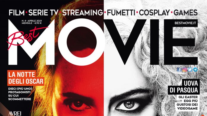 Crudelia e Natasha: su Best Movie di aprile le (anti)eroine che segneranno il ritorno di Disney al cinema. In allegato Best Streaming, con la storia di Zerocalcare dedicata a The Falcon And The Winter Soldier