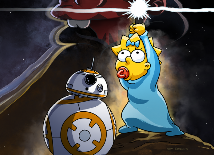 I Simpson: su Disney+ il corto a tema Star Wars Day aspettando The Bad Batch Maggie Simpson Il risveglio della Forza dopo il riposino Star Wars