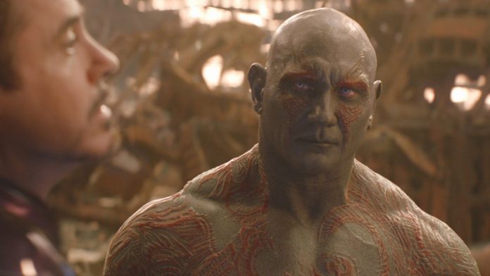 Guardiani della Galassia, le ultime parole di Dave Bautista sul futuro di Drax non faranno felici i fan dave bautista drax