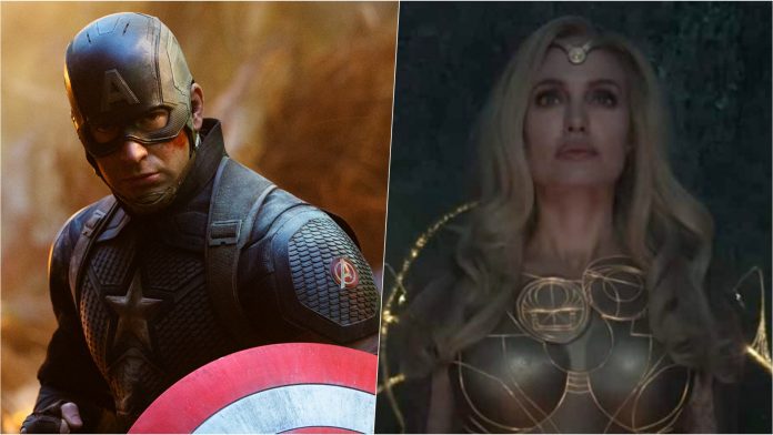 Captain America: è a causa di Steve Rogers se gli Eterni non sono comparsi prima nel MCU? eternals e captain america