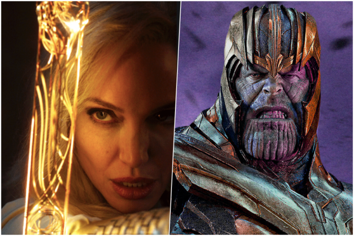 Eternals: il triangolo amoroso del film è in realtà opera di Thanos? Ecco il motivo Eternals Thanos