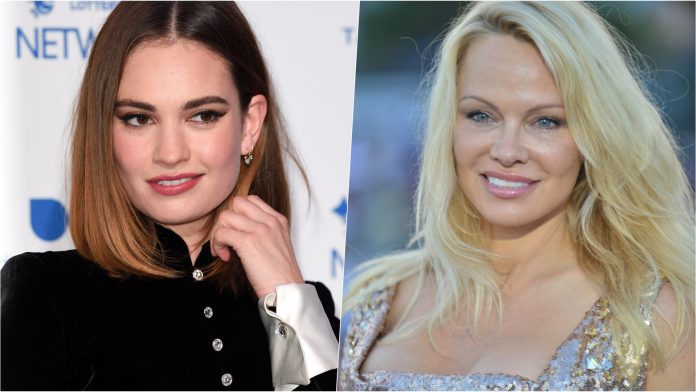 Pam & Tommy: Lily James è indistinguibile da Pamela Anderson nella nuova foto lily james pamela anderson