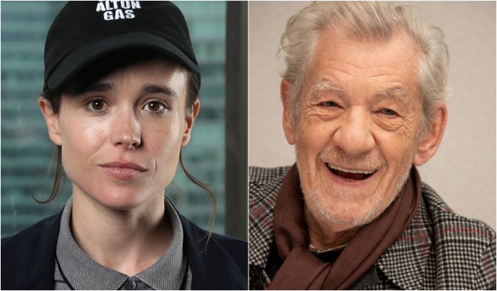 Elliot Page, Ian McKellen svela un episodio sul set di cui si pente: «Sono stato insensibile con lui» elliot page