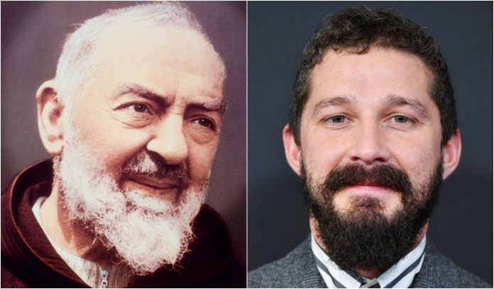 Padre Pio, Shia LaBeouf sta già entrando nel ruolo: l’ultimo video insieme ai frati Cappuccini padre pio shia labeouf