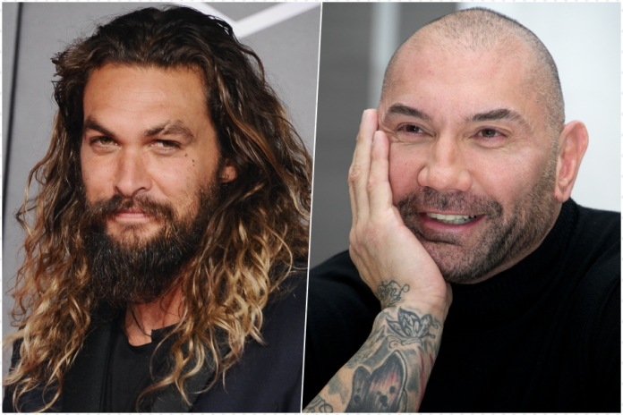 Dave Bautista vuole fare un film con Jason Momoa. E la sua idea è letteralmente magnifica Jason Momoa Dave Bautista