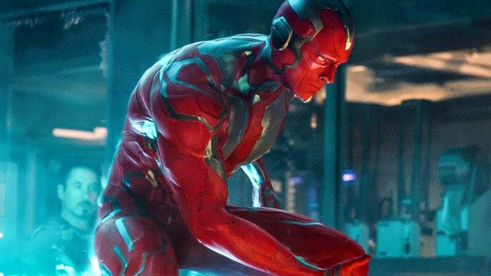 Avengers: Age of Ultron e il dettaglio “a luci rosse” di Visione che abbiamo quasi visto nel film visione Avengers: Age of Ultron