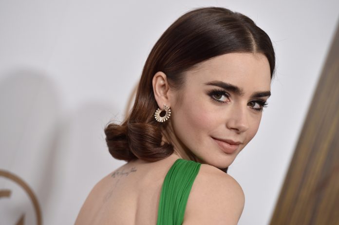 Lily Collins, l’attrice di Emily in Paris si è sposata: ecco il suo abito da sogno