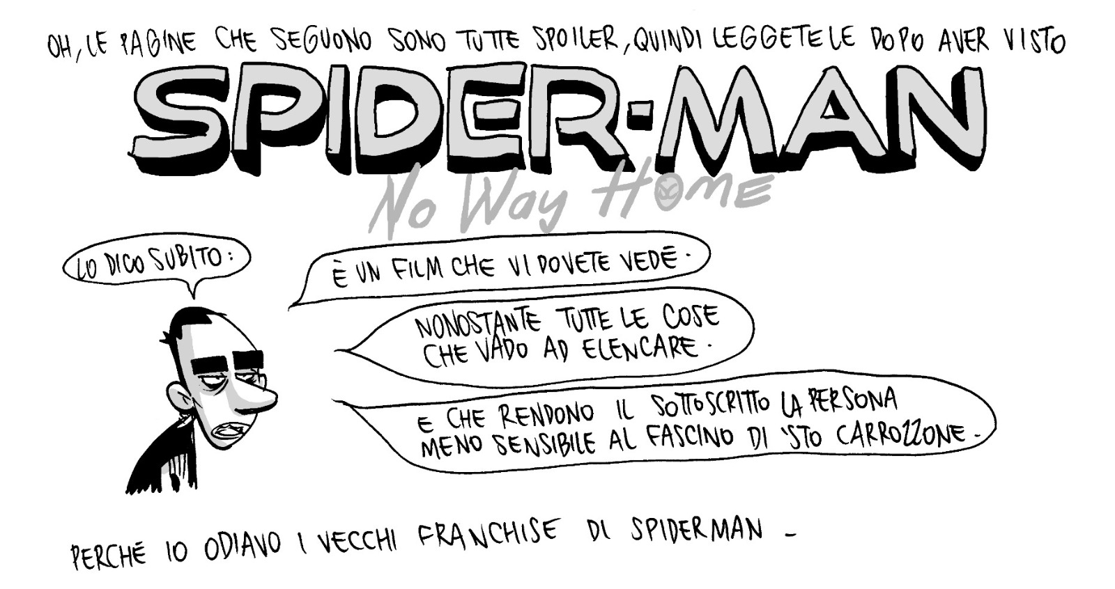 Spider-Man: No Way Home Zerocalcare