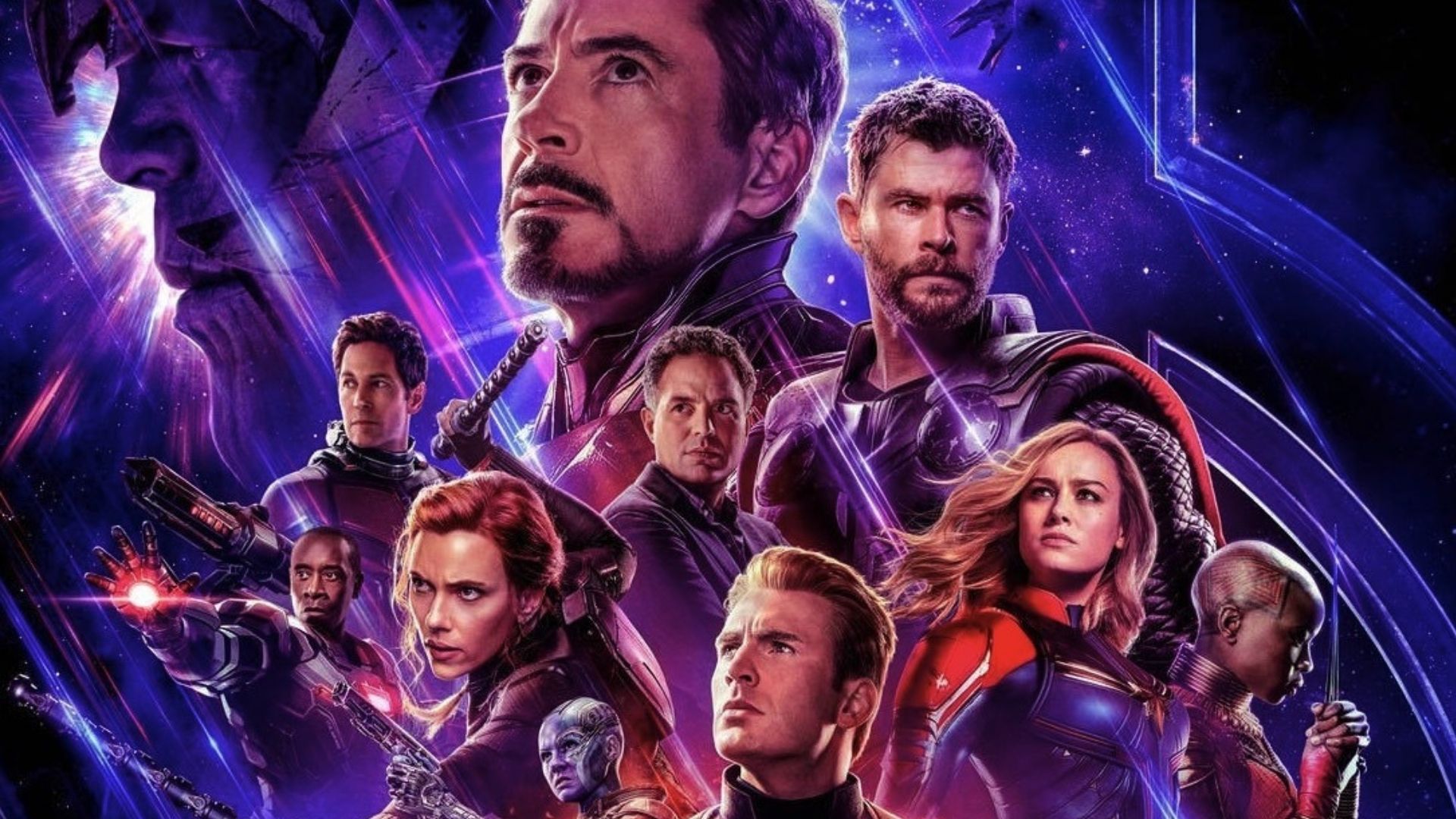 Universo Marvel Avenger Endgame