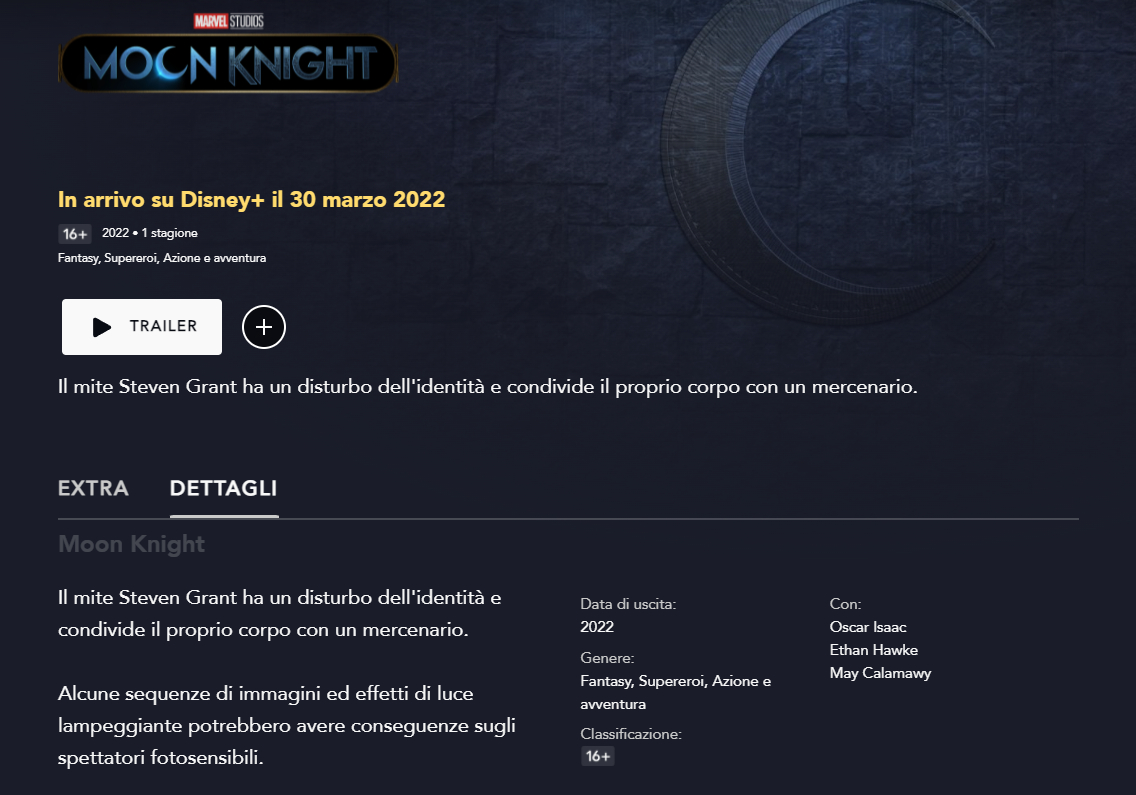 Moon Knight Disney+