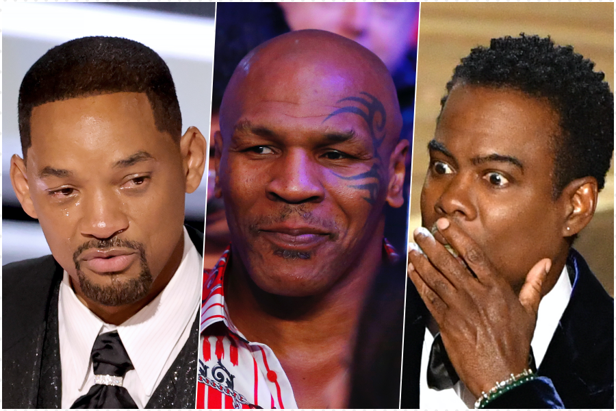 Mike Tyson says his words about slapping Chris Rock.  They are real “heavy” words [VIDEO]