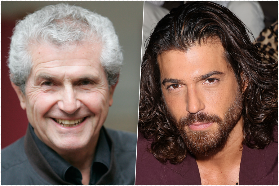 Claude Lelouch Can Yaman Filming Italy 2022