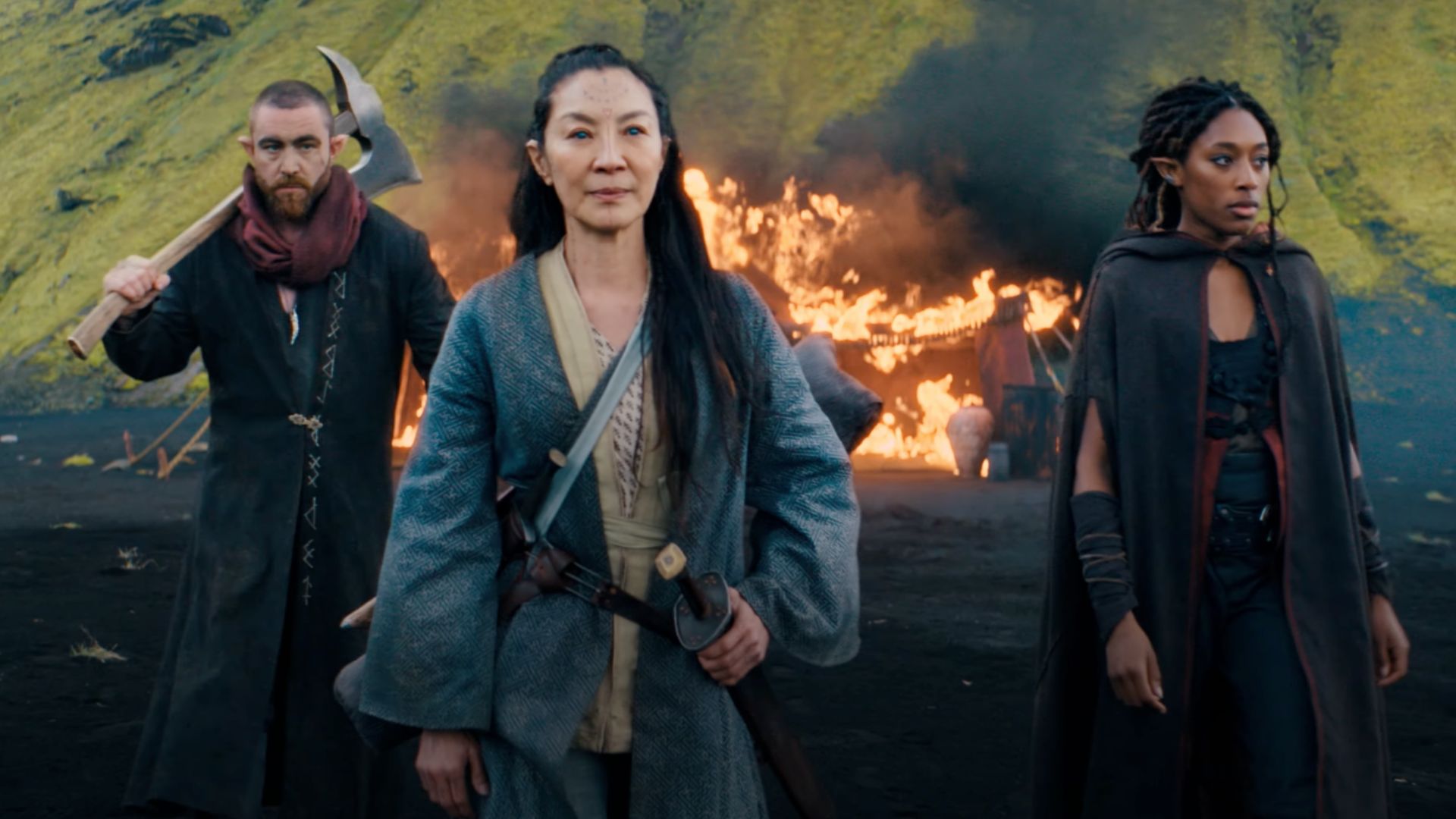 The Witcher Blood Origin Michelle Yeoh Inizia Il Suo Viaggio Nel