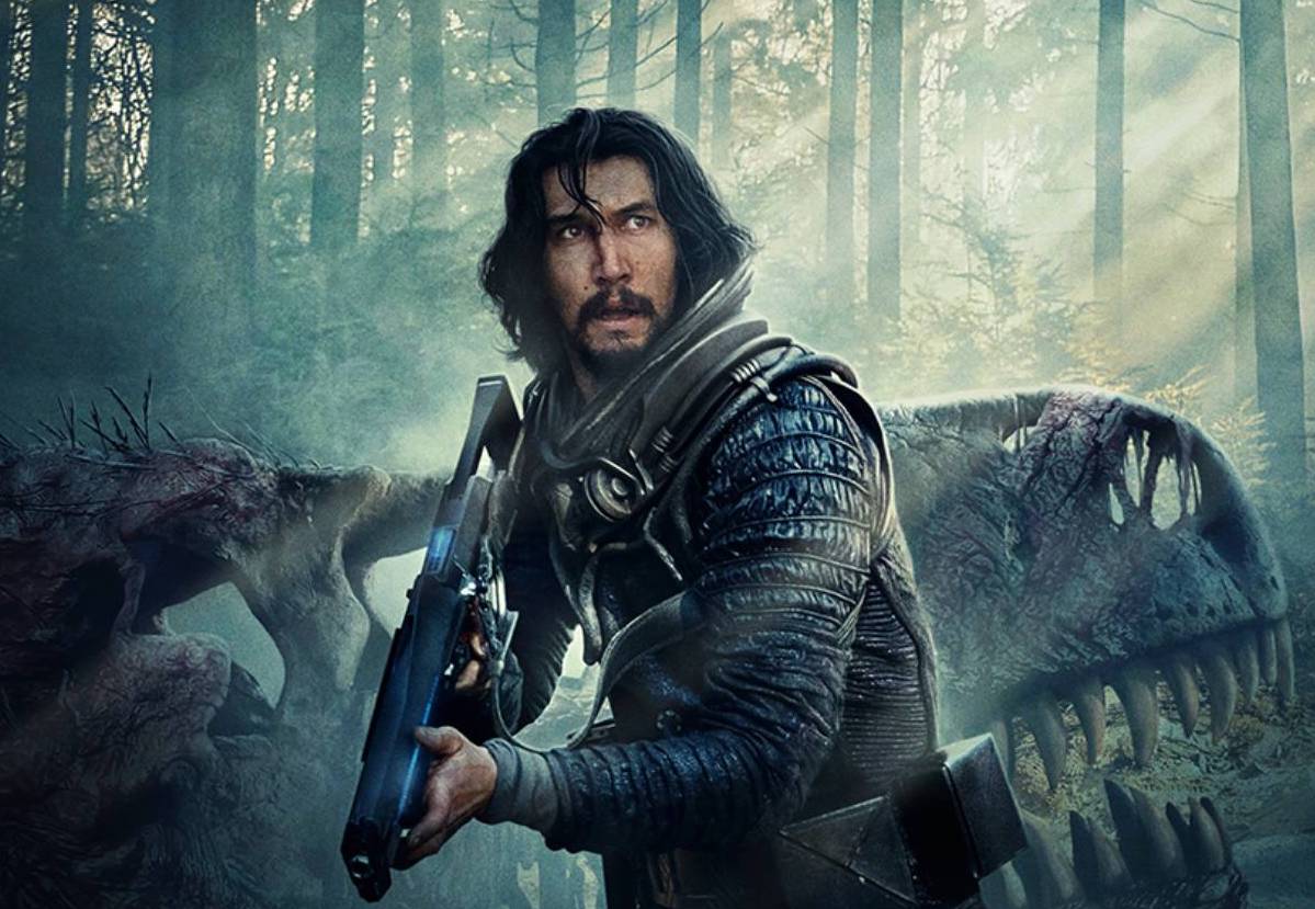 Adam Driver Has Dinosaurs On His Tail In Trailer For Sam Raimi’s New “Jurassic” Movie