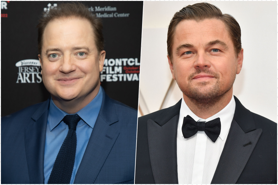 Brendan Fraser Leo DiCaprio